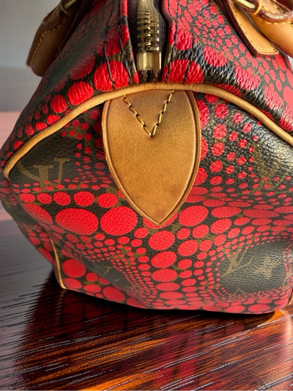 Louis Vuitton Yayoi Kusama Speedy 30 Red Pumpkin Infinity Dots Limited Edition